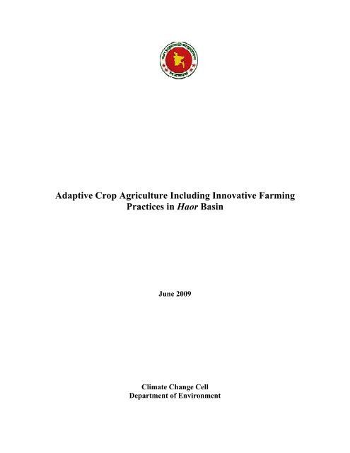 Adaptive Crop Agriculture Including Innovative Farming Practices in ...