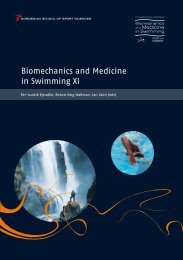 Biomechanics and Medicine in Swimming XI
