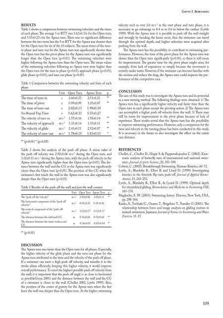 Biomechanics and Medicine in Swimming XI