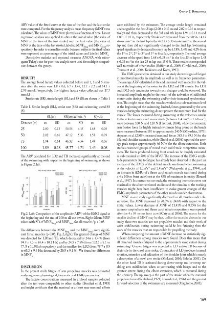 Biomechanics and Medicine in Swimming XI