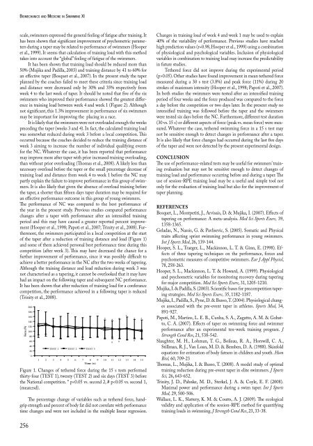 Biomechanics and Medicine in Swimming XI