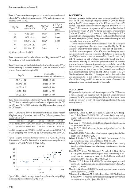 Biomechanics and Medicine in Swimming XI