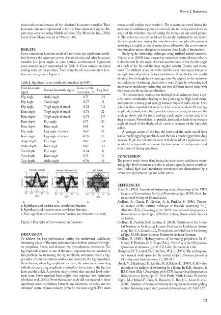 Biomechanics and Medicine in Swimming XI