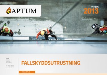 Fallskyddskatalog 2013 - Aptum