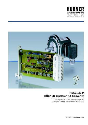 HEAG 121 P HÃBNER Bipolarer f/A-Converter