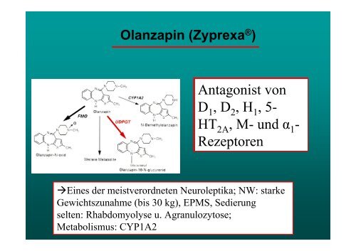 Klinische Anwendung von Neuroleptika