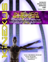 (IKMP) Services Customer Information Package - Kinexus ...