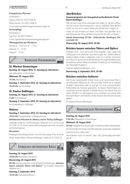 Ausgabe :Gomaringen 25.08.12.pdf - Gomaringer Verlag