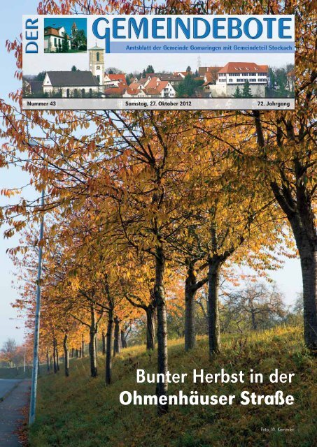 Gomaringen 27.10.12.pdf - Gomaringer Verlag