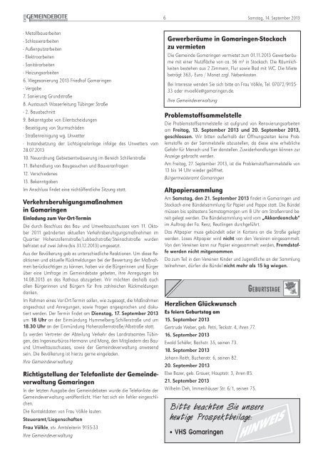 Gomaringen 14.09.13.pdf - Gomaringer Verlag