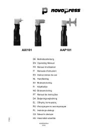 AXI101 AAP101 - Novopress GmbH Pressen und Presswerkzeuge ...