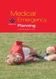 Medical Emergency Plan - Smartplay