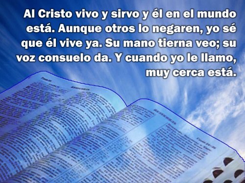Al Cristo vivo y sirvo.pdf - Editorial La Paz