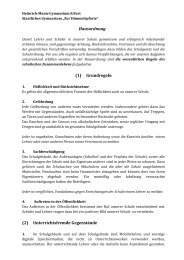 Hausordnung als PDF - Heinrich-Mann-Gymnasium