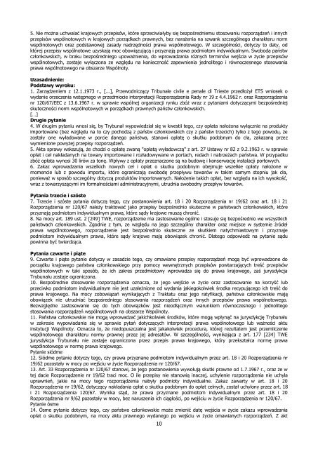 Podstawy prawa UE â r.a. 2011/12 - WydziaÅ Prawa i Administracji