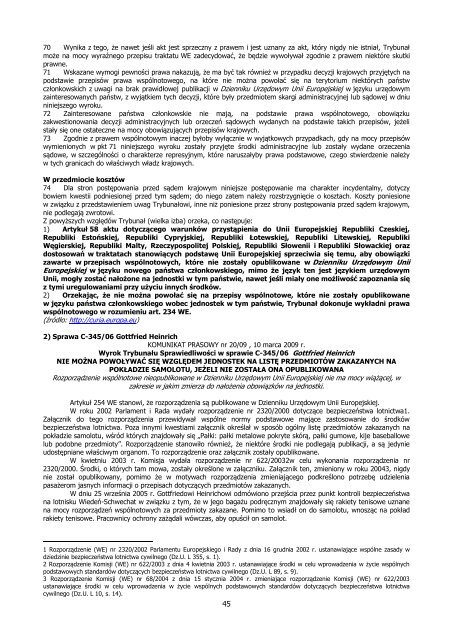 Podstawy prawa UE â r.a. 2011/12 - WydziaÅ Prawa i Administracji