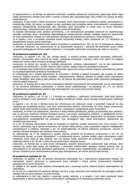 Podstawy prawa UE â r.a. 2011/12 - WydziaÅ Prawa i Administracji