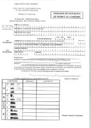 Formulaire de demande duplicata permis de conduire - Ville de ...