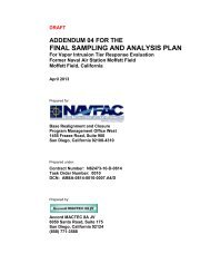 FINAL SAMPLING AND ANALYSIS PLAN - Documents for Moffett Field