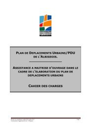 cahier des charges - CommunautÃ© d'agglomÃ©ration de l'Albigeois