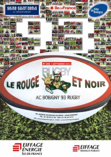 NÂ°286 l SEPTEMBRE 2012 - AC Bobigny 93 Rugby