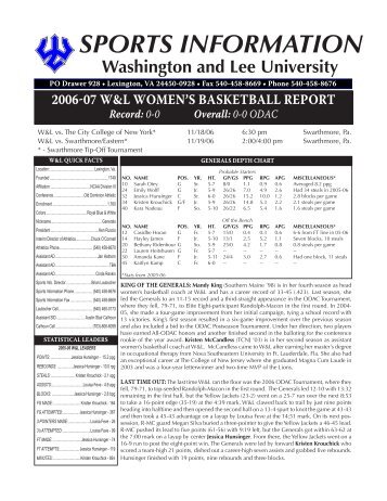 PDF Version - Washington & Lee - Washington and Lee University