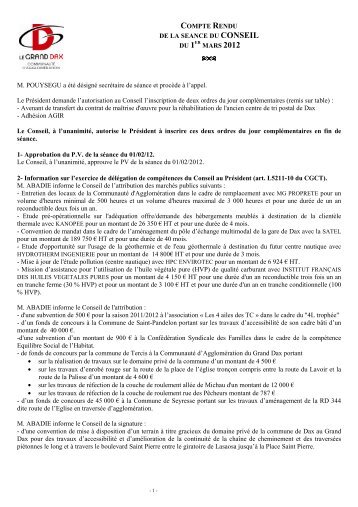 120301 CR Conseil.pdf - Grand Dax