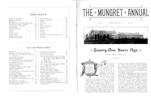 Download the Mungret College Annual 1904 - Mungret College Past ...