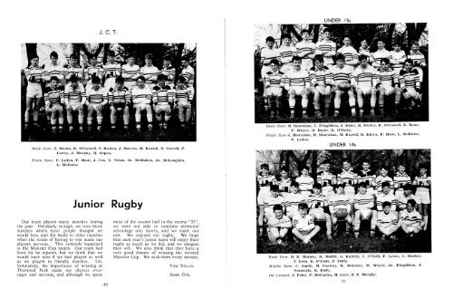 Download the Mungret College Annual 1968 - Mungret College Past ...