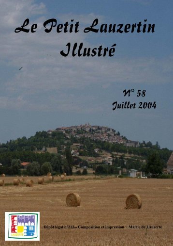 Petit Lauzertin nÂ°58 - Juillet 2004 - Lauzerte