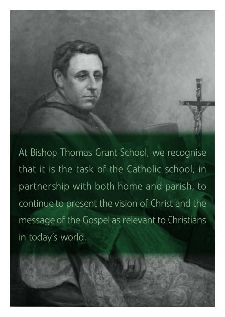 PROSPECTUS - Bishop Thomas Grant School