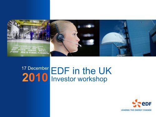 EDF Energy - Finance