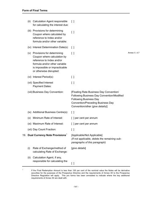 Under the Euro Medium Term Note Programme ... - Finance - EDF