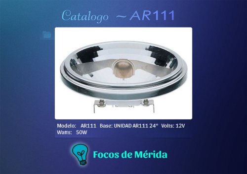 Catalogo Ar 111