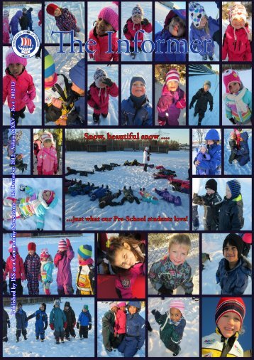 Snow, beautiful snow .... - the International School of Stavanger
