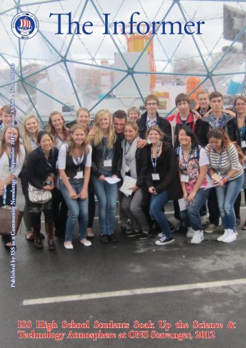 ISS High School Students Soak Up the Science & Technology ...