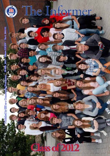 Class of 2012 - the International School of Stavanger