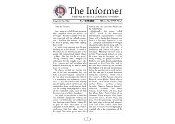 The Informer - the International School of Stavanger