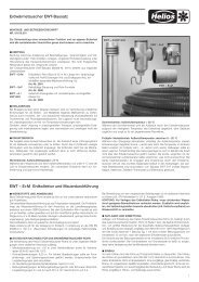 Erdwärmetauscher EWT-Bausatz EWT - Helios KWL easyPlan