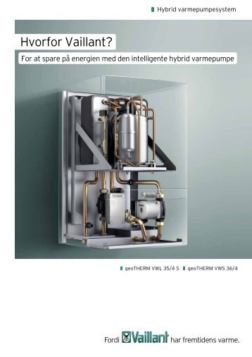 geoTHERM hybrid varmepumpe brochure.pdf - Vaillant