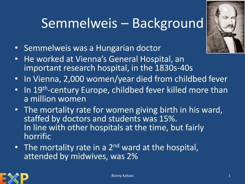 Semmelweis Reflex (PDF) - Exp Platform