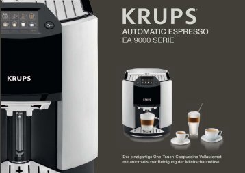 automatic espresso ea 9000 serie - KRUPS Premium Sortiments ...