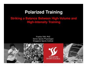 Polarized Training - Triathlon New Zealand