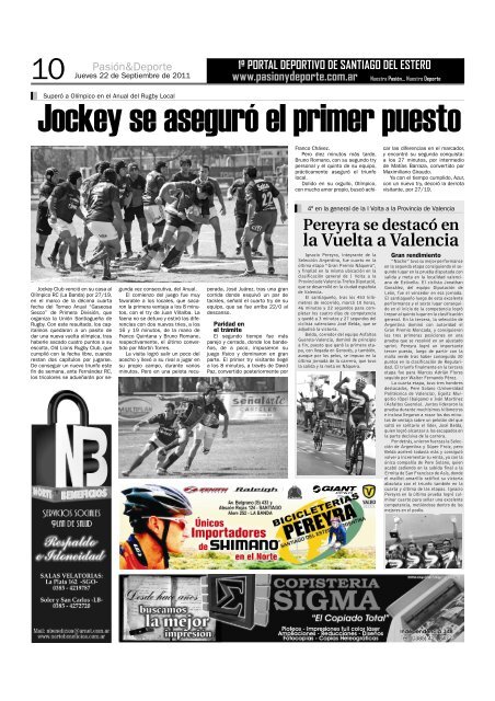 Edición Nº 155 - Pasión & Deporte