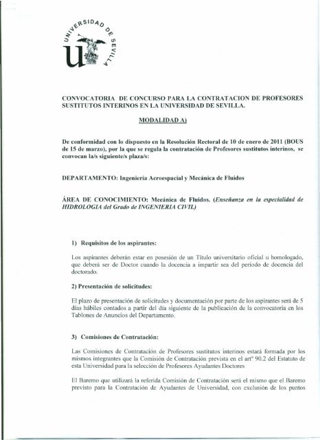 Departamento De Ingenieraa Aeroespacial Y Meca Nica De Fluidos