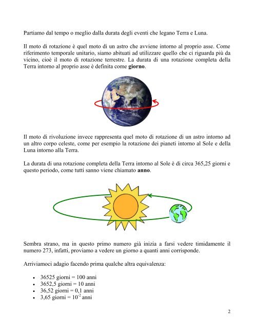 La luna e il numero 273 - atuttoportale