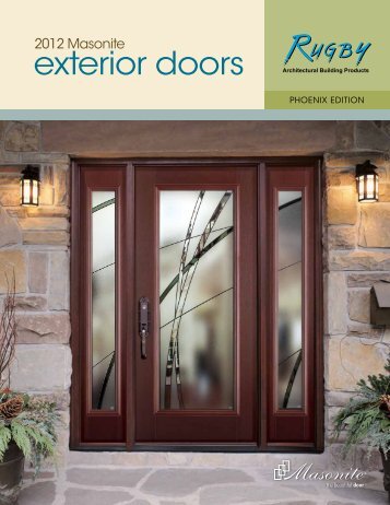 Masonite Entry Doors H Exterior Doors Catalog Masonite 2017 Rugby