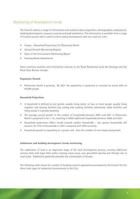 Rural-Residential Land Use Strategy Discussion Document - May