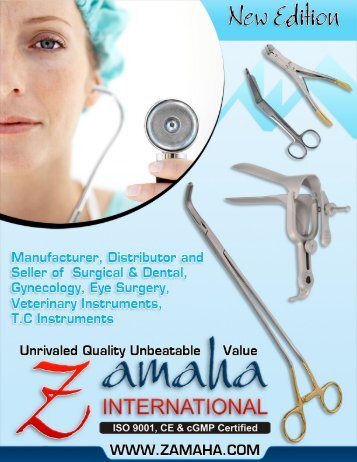 Zamaha Surgical Instruments Suppliers (All forceps, scissors and needle holders)