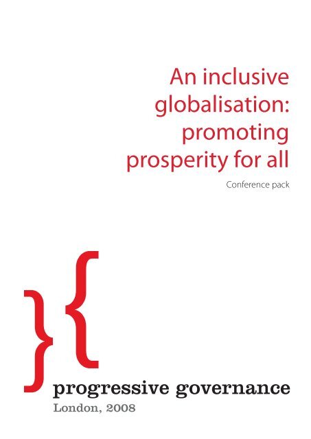 An inclusive globalisation: promoting prosperity for all - Policy Network
